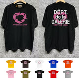 Gallery Dept T Shirt Retro Printed Loose Short-Sleeved Shirt (part2)