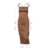 Women Dresses Spring Suspender Dress