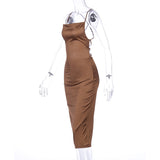 Women Dresses Spring Suspender Dress