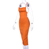 Women Dresses Spring Suspender Dress