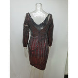 Women Evening Gown Sexy Flashing Sequins Dress Party Dress
