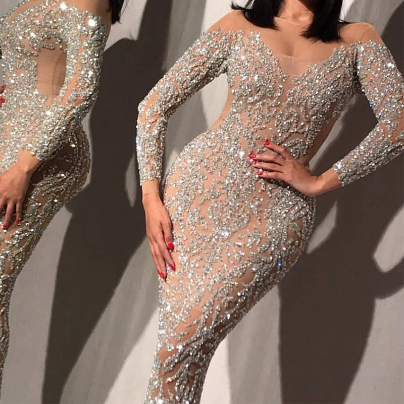 Robe Bridgerton Slim Sexy Dress Evening Dress