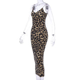 Women Dresses Winter Spaghetti Straps Sleeveless V-neck Dress Sexy Dress
