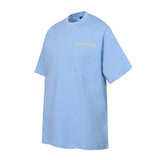 Ch hip-hop t-shirts - ch short sleeve minimalist sanskrit horseshoe letter print loose fit casual american streetwear