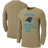 NFL T-Shirts Khaki Long Sleeve T-Shirt Casual Sports Men's T-Shirt