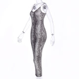 Women Dresses Winter Spaghetti Straps Sleeveless V-neck Dress Sexy Dress