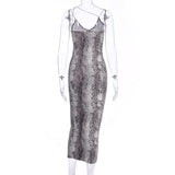 Women Dresses Winter Spaghetti Straps Sleeveless V-neck Dress Sexy Dress