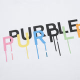 Purple Brand T Shirts Spring/Summer Color Letter Print Hip Hop Men's and Women's Loose Casual Short-Sleeved T-shirt