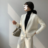 Women Cardigan Sweater Autumn Sweater Loose Long Sleeve Cardigan Top 8t8016