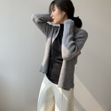 Women Cardigan Sweater Autumn Sweater Loose Long Sleeve Cardigan Top 8t8016