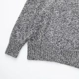 Women Sweater Knitwear Autumn and Winter Loose Turtleneck Retro Twist Knitted Top