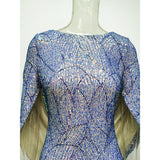 Women Evening Gown Sexy One-Sleeve Sequins Dress Nightclub Party Dress