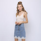 Women Knitwear Knitted Camisole Slim Fit Summer