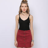 Women Knitwear Knitted Camisole Slim Fit Summer