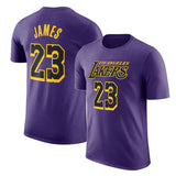 NBA T-Shirts NBAT Shirt Lakers James Davis Basketball Shirt T-Shirt
