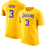 NBA T-Shirts NBAT Shirt Lakers James Davis Basketball Shirt T-Shirt