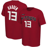 NBA T-Shirts Outdoor Sports T-Shirt Men's NBA Basketball Suit Rockets Short Sleeve