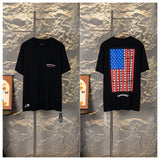 Ch hip-hop t shirts ch short-sleeved bag national flag sanskrit horseshoe american casualeasiest for match high street couple trendy