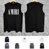 Amiri tank top big classic letterprinting