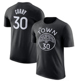 NBA T-Shirts NBAT Shirt Warriors Curry Thomson Green Basketball Jacket Short Sleeve