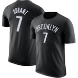 NBA T-Shirts NBAT Shirt Nets Irving Durant Basketball Shirt Short Sleeve