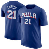 NBA T-Shirts NBA Basketball T-Shirt 76ers Harden Embiid Jersey Short Sleeve