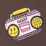 Drew house tshirt r d@ew cartoon radio graphic crew neck pullover short sleeve