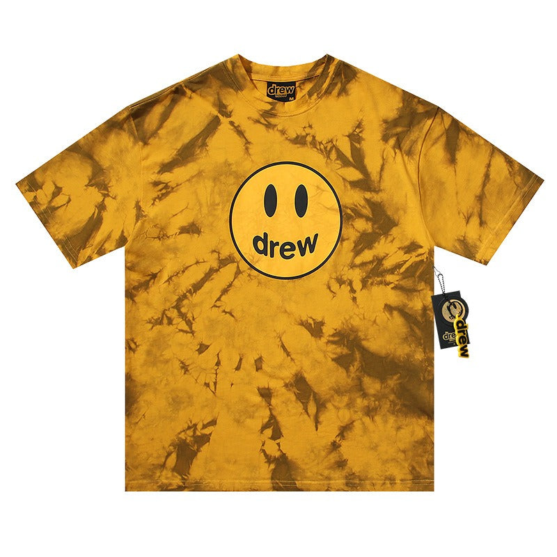 Drew house tshirt r d@ew tiedye collection graphic crew neck pullover short sleeve