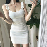 Women Dresses Summer Sexy Slim Fit Hip Skirt