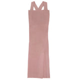 Women Dresses Summer Sexy Short Skirt Square Collar Slit Sheath Skirt
