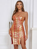 Women's Evening Dress Bandage Dress Hip Skirt