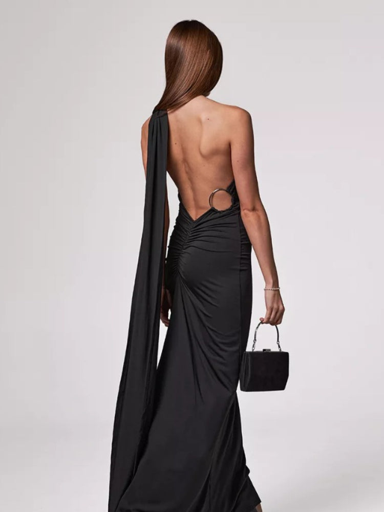 Women Dresse Sheath Backless Dress Formal Dress