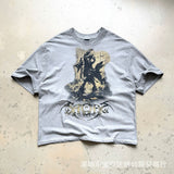 saint m t shirts s.m. rock 'n' roll ghost limited edition crew neck pullover short sleeve t-shirt