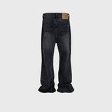 MIJKO Mens Vintage Pants Ripped Jeans