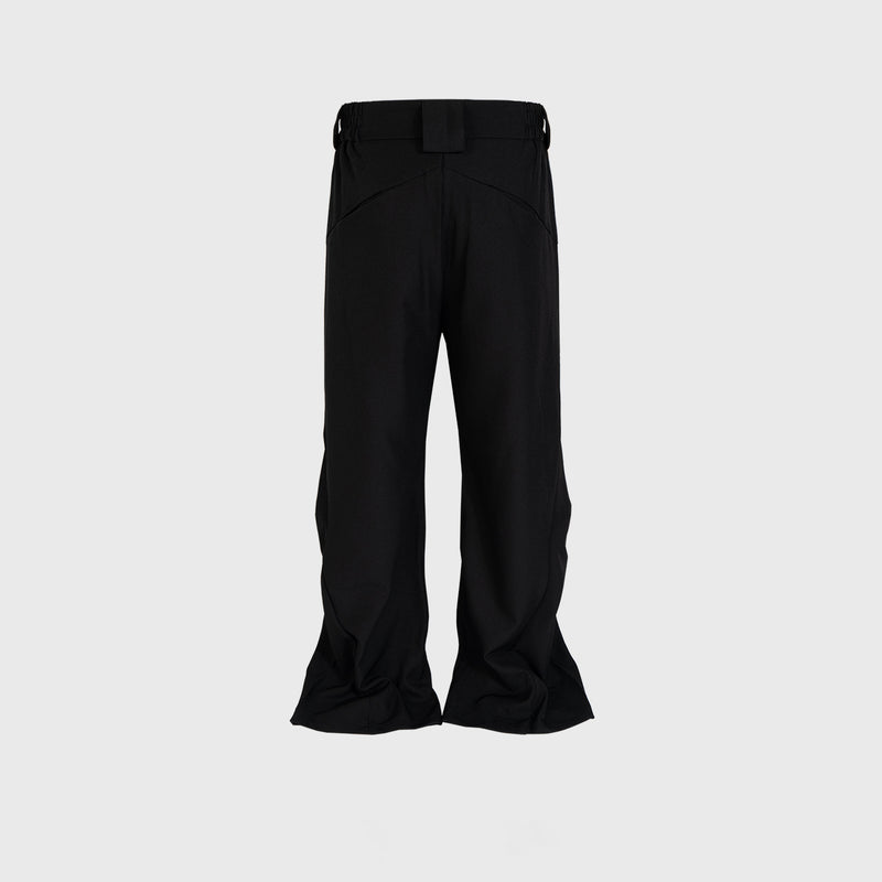 MIJKO Mens Vintage Pants Stretch Casual Unisex Trousers