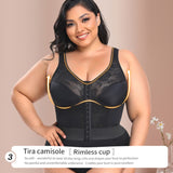 Full figure bra lace thin