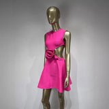 Women Dresses Sexy Sleeveless Party Dress (Ont0408)