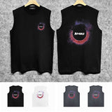 Amiri tank top splash color ring printing