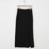 Women Dresses Spring and Autumn Slim Fit Split Casual Knitted Dress