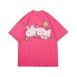 Drew house tshirt r d@ew cartoonthemed small print crew neck pullover short sleeve