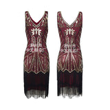 Flappers 1920S Dress Vintage Sequined Tassel Dress