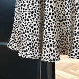 Women Skirt Leopard Print Skirt Sheath Fishtail A- line Skirt