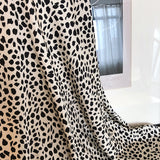 Women Skirt Leopard Print Skirt Sheath Fishtail A- line Skirt