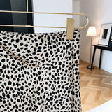 Women Skirt Leopard Print Skirt Sheath Fishtail A- line Skirt