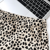 Women Skirt Leopard Print Skirt Sheath Fishtail A- line Skirt
