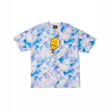 Drew house t shirt d@ew tiedye pattern round neck pullover short sleeves