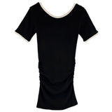 Women Dresses Sheath Skirt Dress Short Sleeve