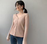 Women Cardigan Sweater Knitted Cardigan Autumn 8t2093
