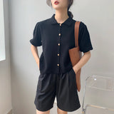 Women Knitted T-shirt Sweater Cardigan Short Slim Fit Sweater