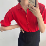 Women Knitted T-shirt Sweater Cardigan Short Slim Fit Sweater